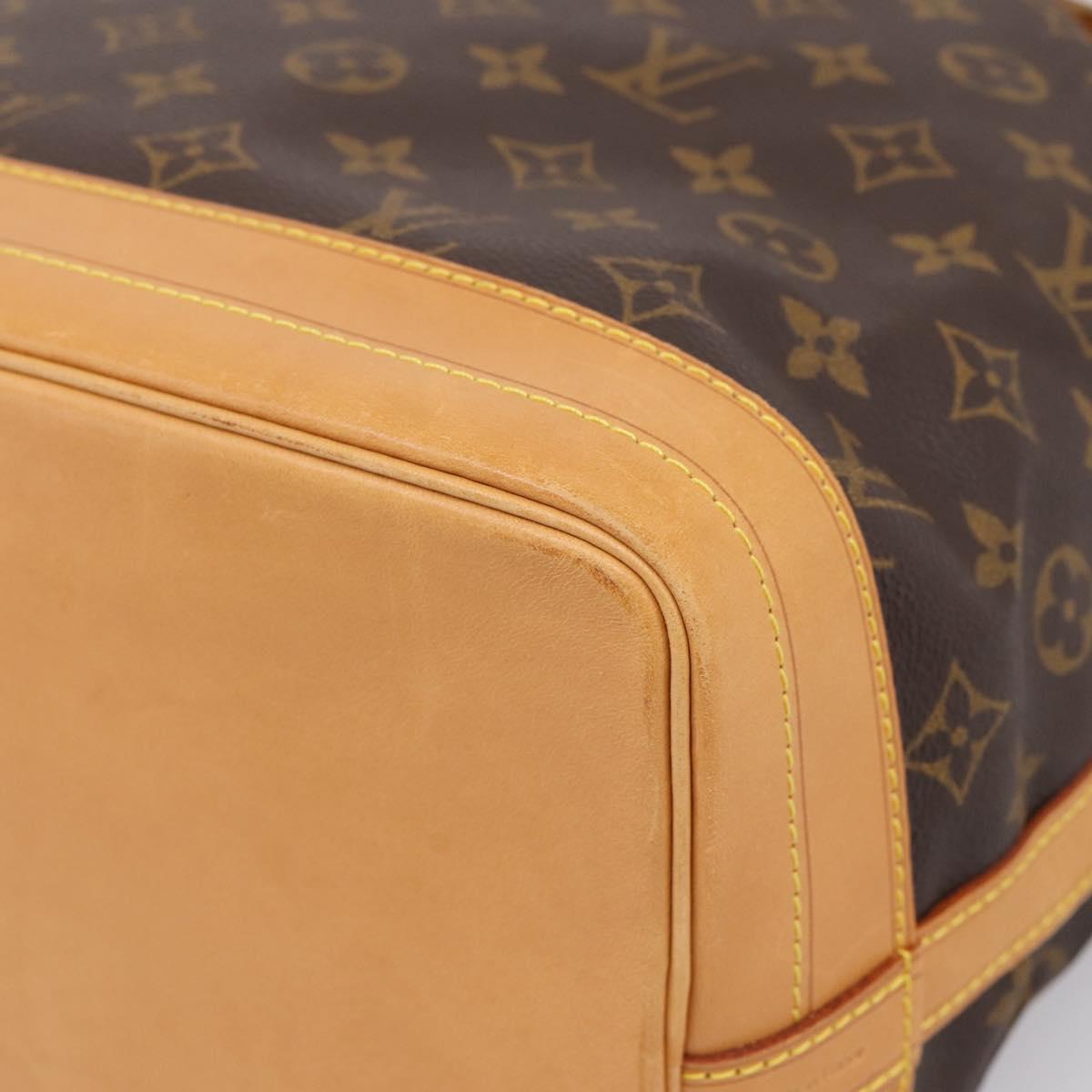 LOUIS VUITTON Monogram Noe Shoulder Bag M42224 LV Auth 210163V