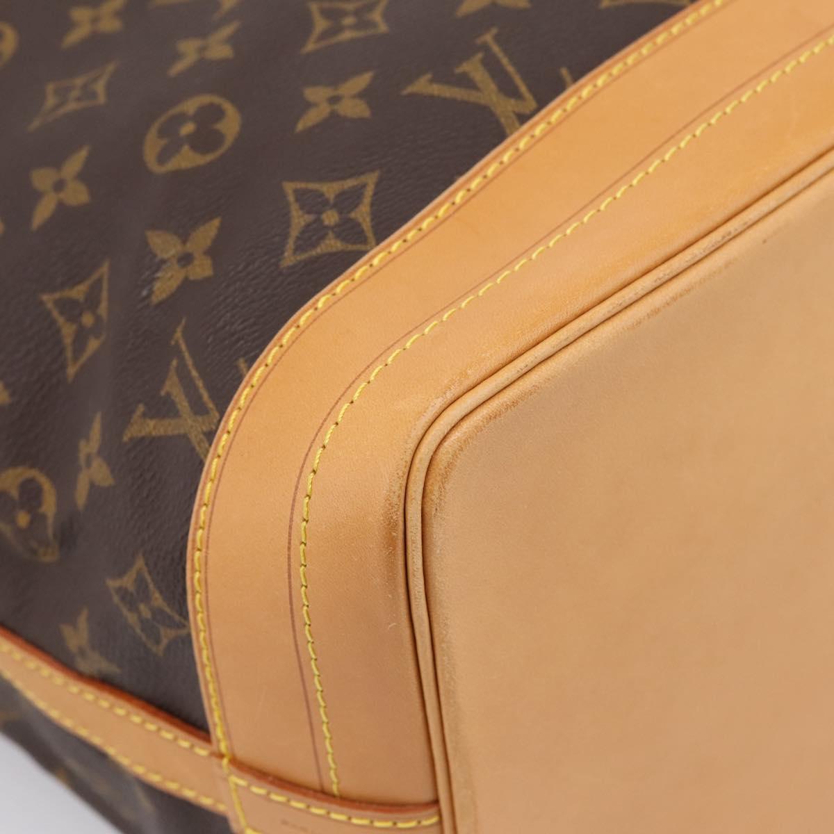 LOUIS VUITTON Monogram Noe Shoulder Bag M42224 LV Auth 210163V