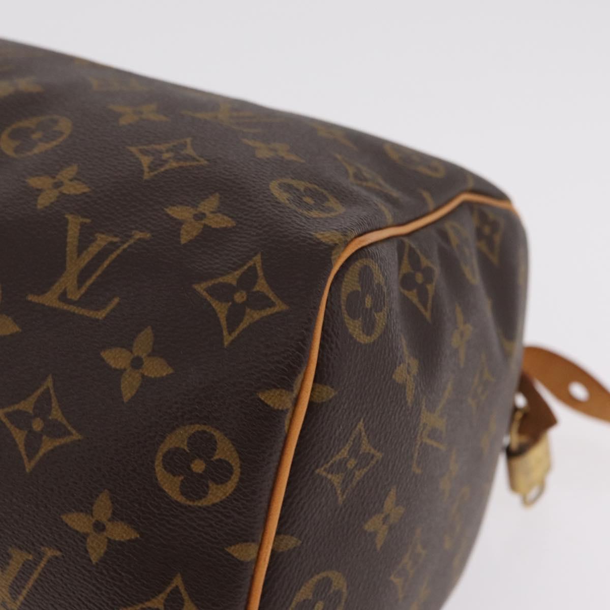LOUIS VUITTON Monogram Speedy 35 Hand Bag M41524 LV Auth 210164SAV