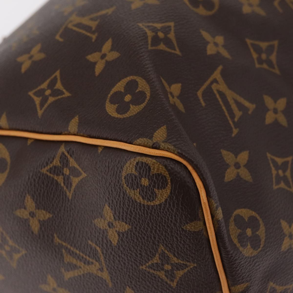 LOUIS VUITTON Monogram Speedy 35 Hand Bag M41524 LV Auth 210164SAV