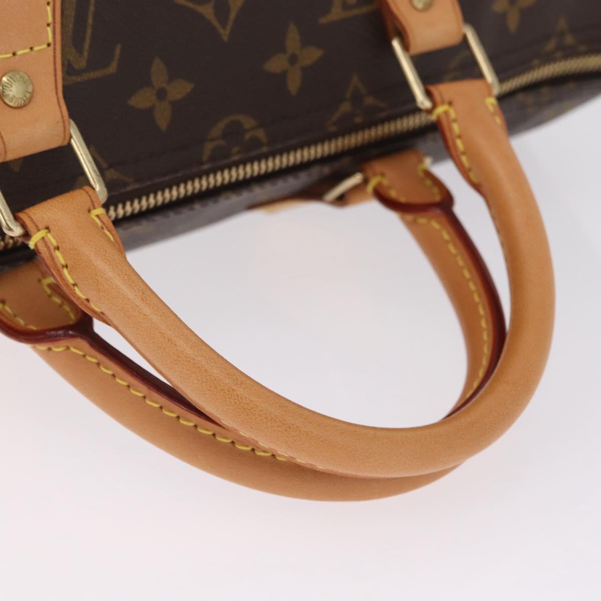 LOUIS VUITTON Monogram Speedy 35 Hand Bag M41524 LV Auth 210164SAV
