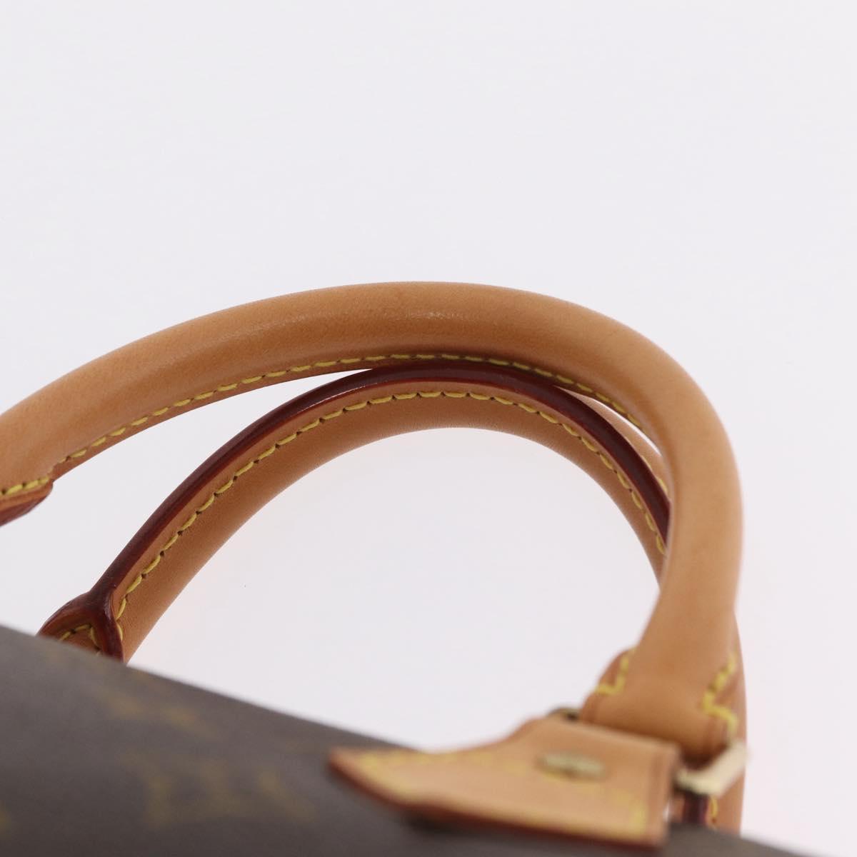 LOUIS VUITTON Monogram Speedy 35 Hand Bag M41524 LV Auth 210164SAV