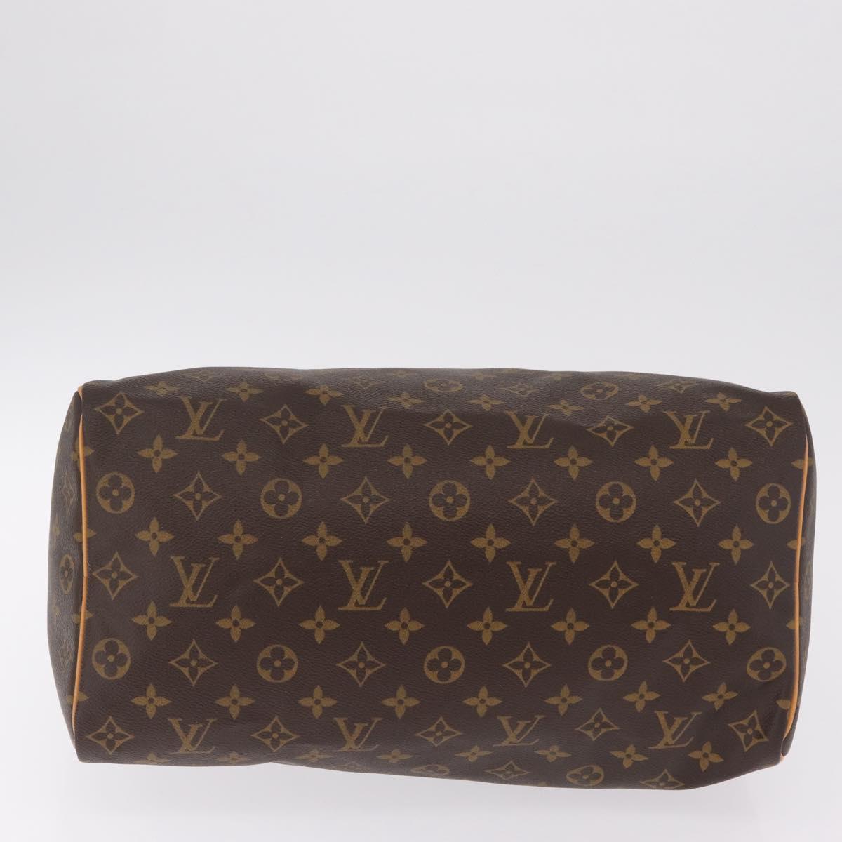 LOUIS VUITTON Monogram Speedy 35 Hand Bag M41524 LV Auth 210164SAV