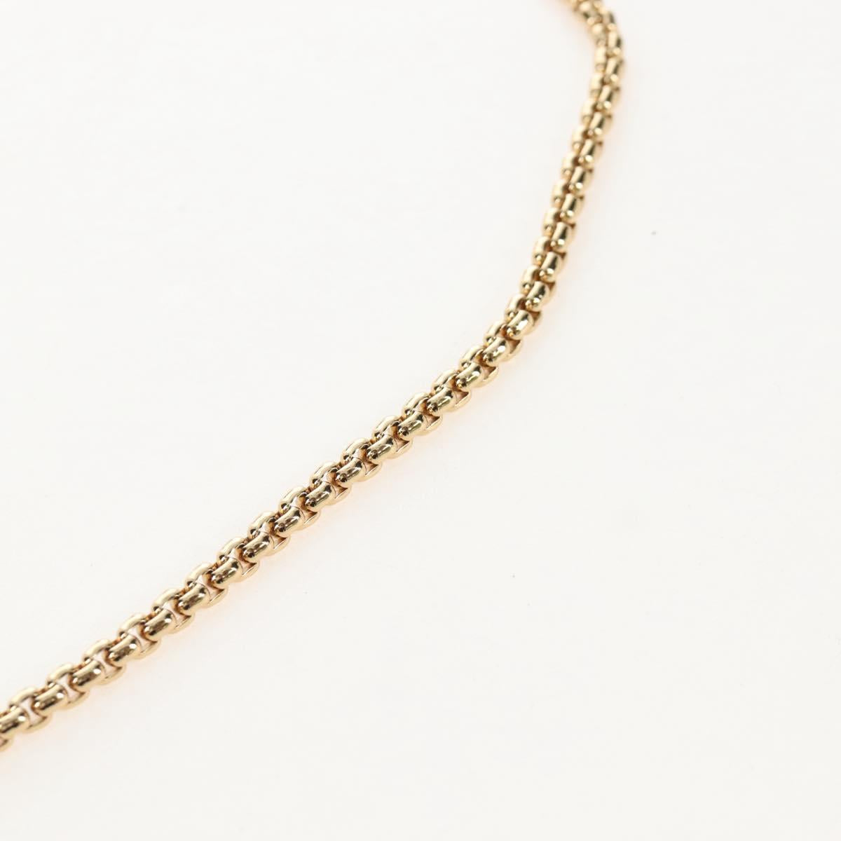 PRADA Chain Shoulder Pouch Sequin Black Gold Auth 210171M