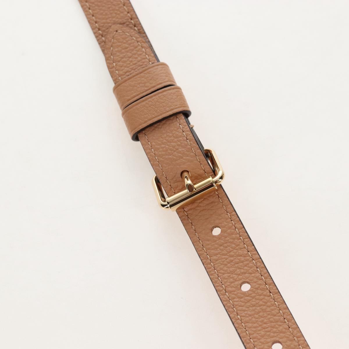 LOUIS VUITTON Empreinte Giant On The Go PM Bag Camel M12513 LV Auth 210181M