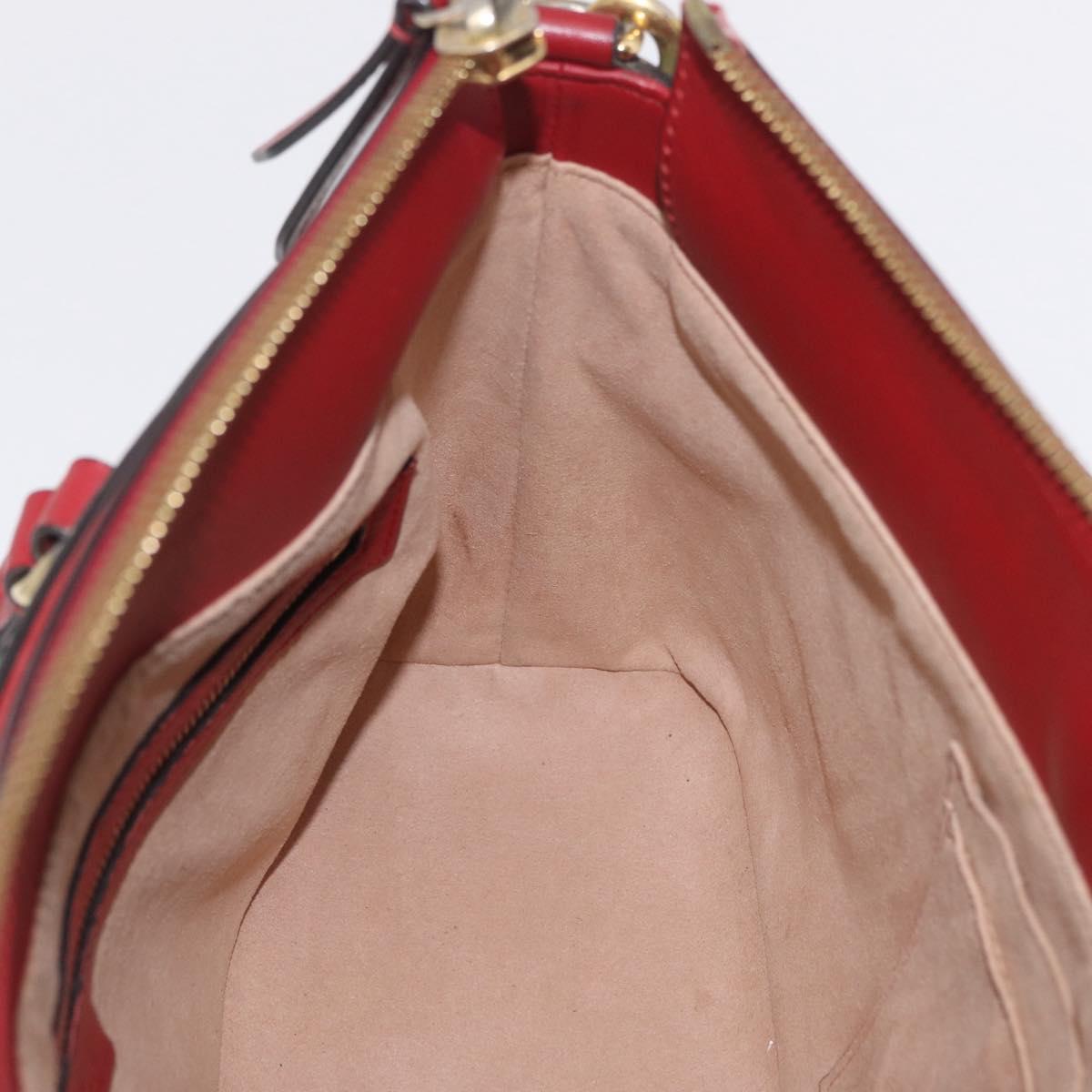 GUCCI GG Supreme GG Blooms Hand Bag PVC 2way Navy Gold 409534 Auth 210198V
