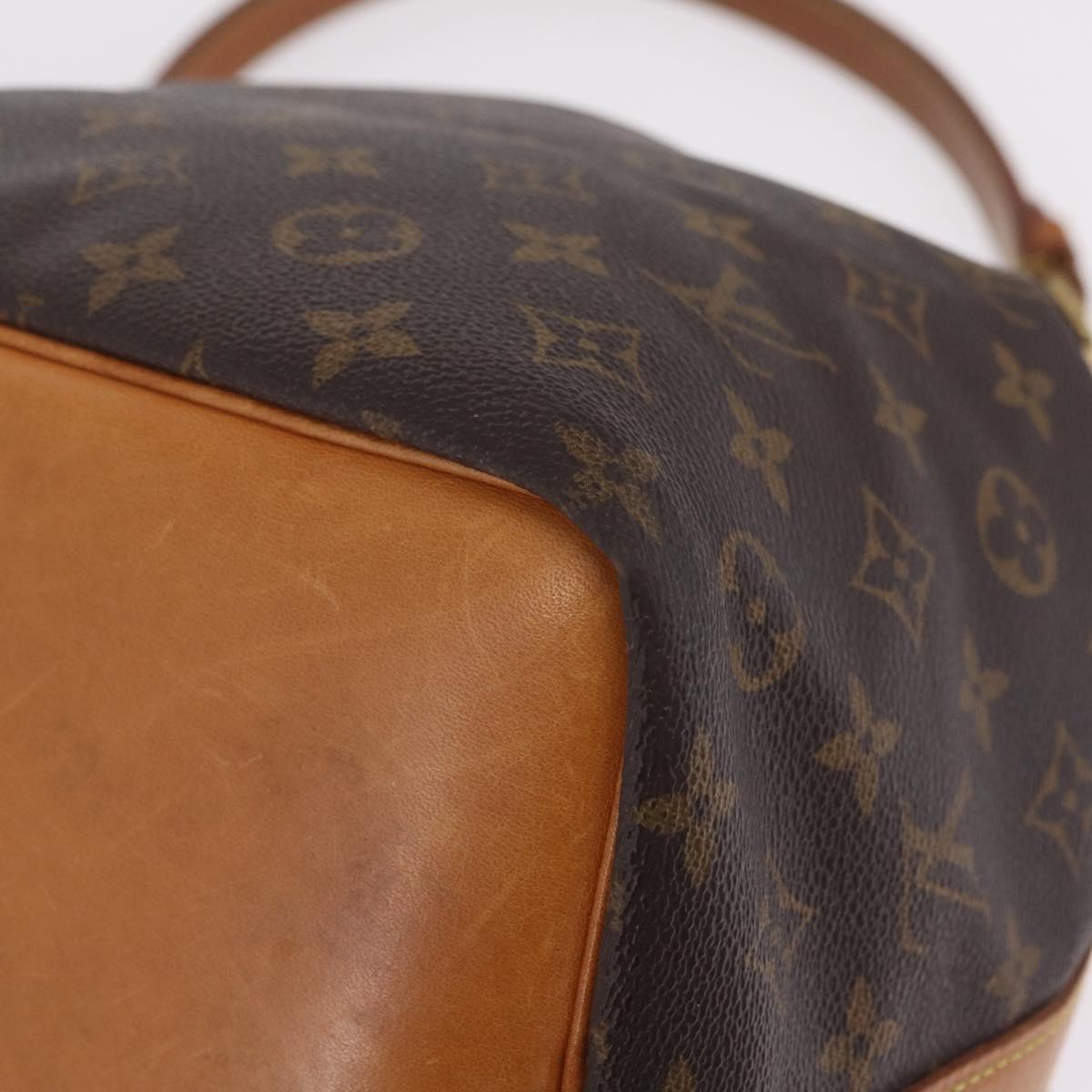 LOUIS VUITTON Monogram Petit Noe Shoulder Bag M42226 LV Auth 210217