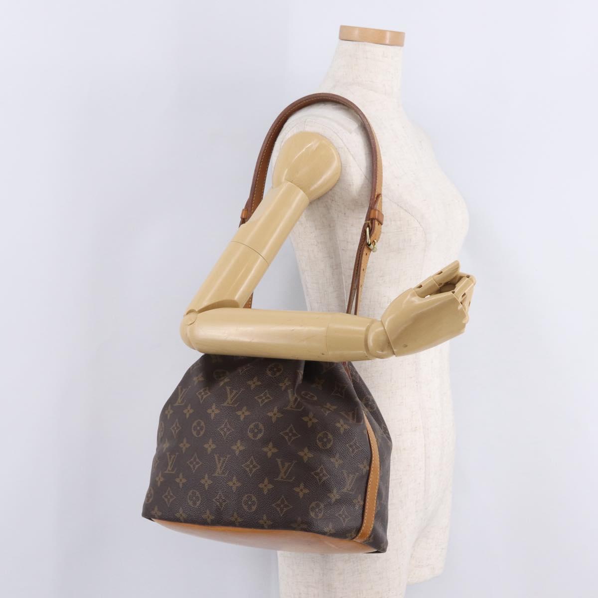 LOUIS VUITTON Monogram Petit Noe Shoulder Bag M42226 LV Auth 210217