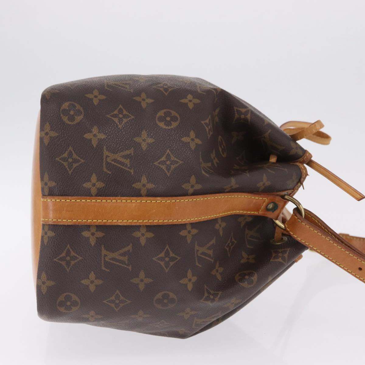 LOUIS VUITTON Monogram Petit Noe Shoulder Bag M42226 LV Auth 210217