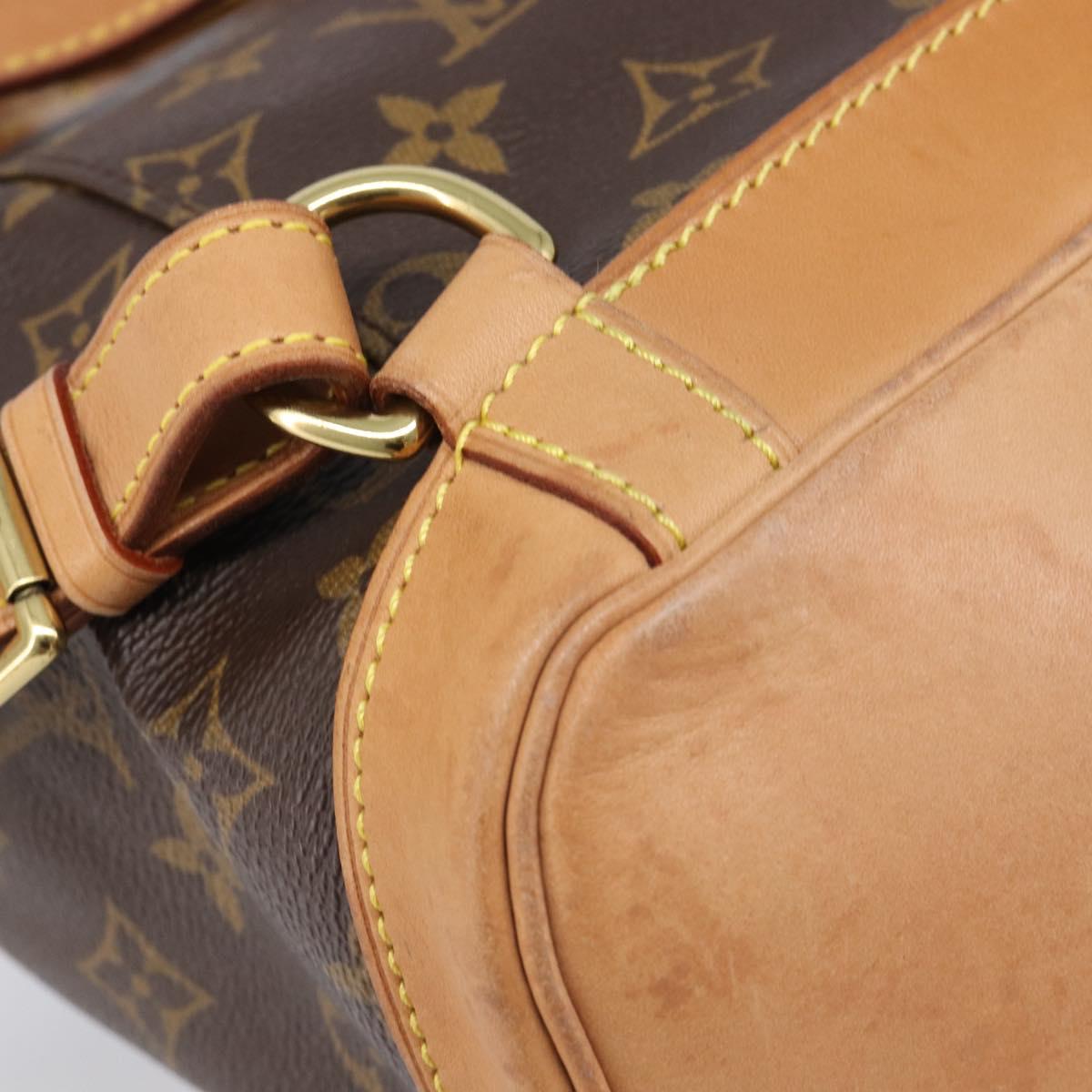 LOUIS VUITTON Monogram Montsouris MM Backpack M51136 LV Auth 210228A