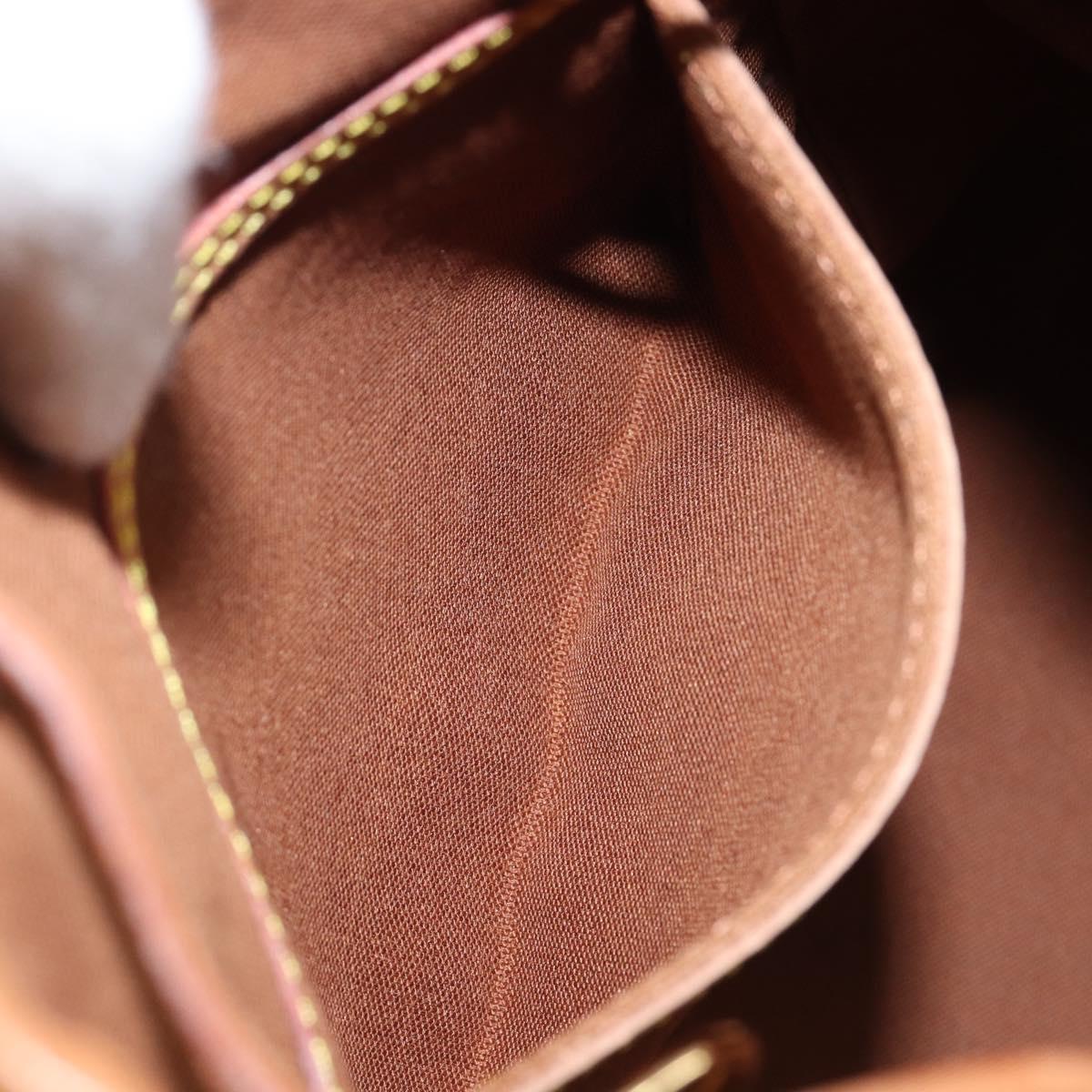 LOUIS VUITTON Monogram Montsouris MM Backpack M51136 LV Auth 210228A