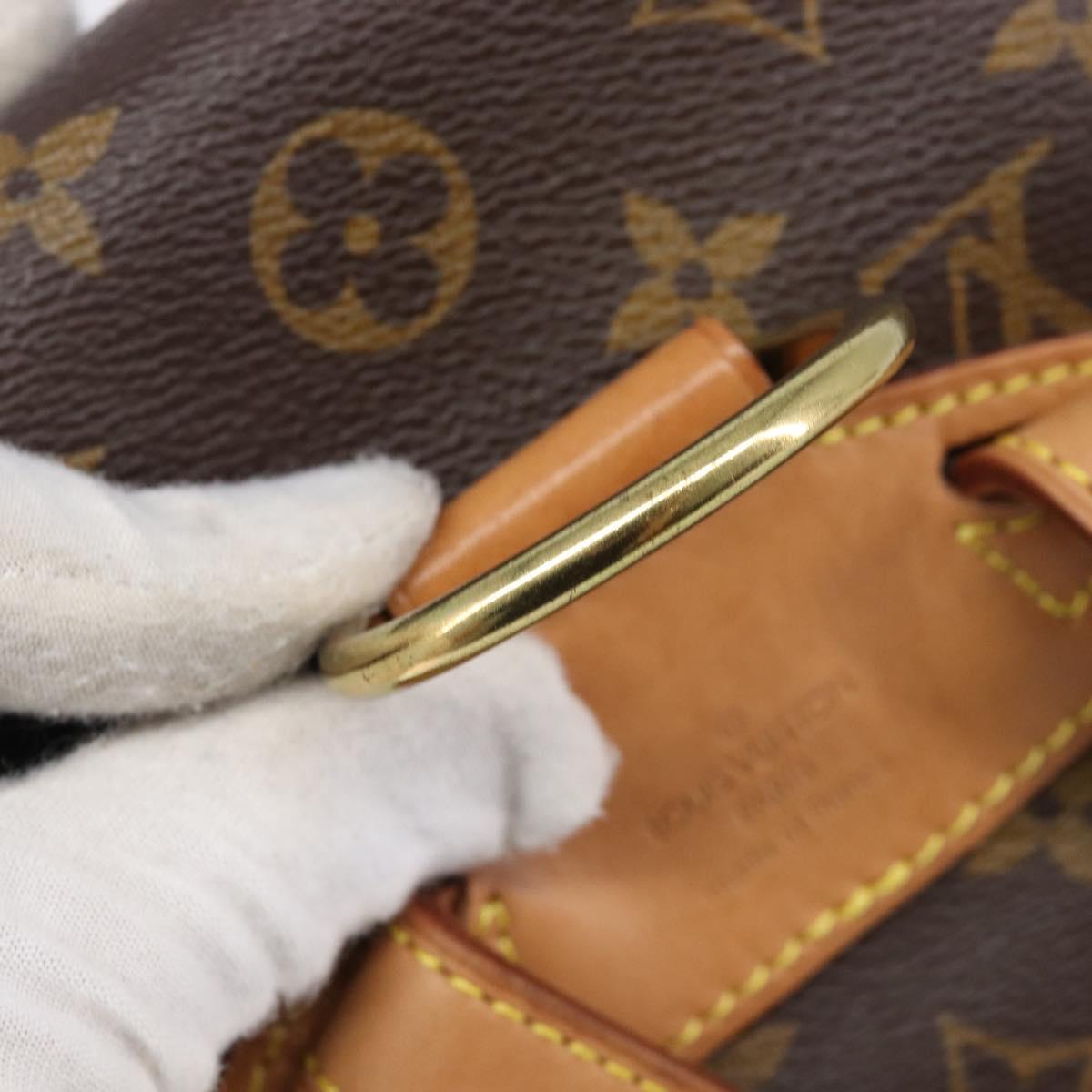 LOUIS VUITTON Monogram Montsouris MM Backpack M51136 LV Auth 210228A