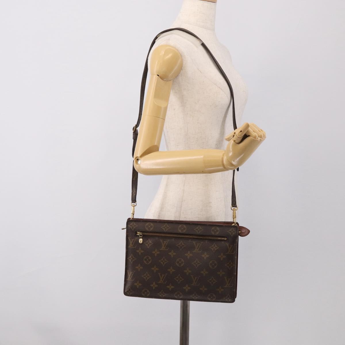 LOUIS VUITTON Monogram Angian Shoulder Bag M51205 LV Auth 210229