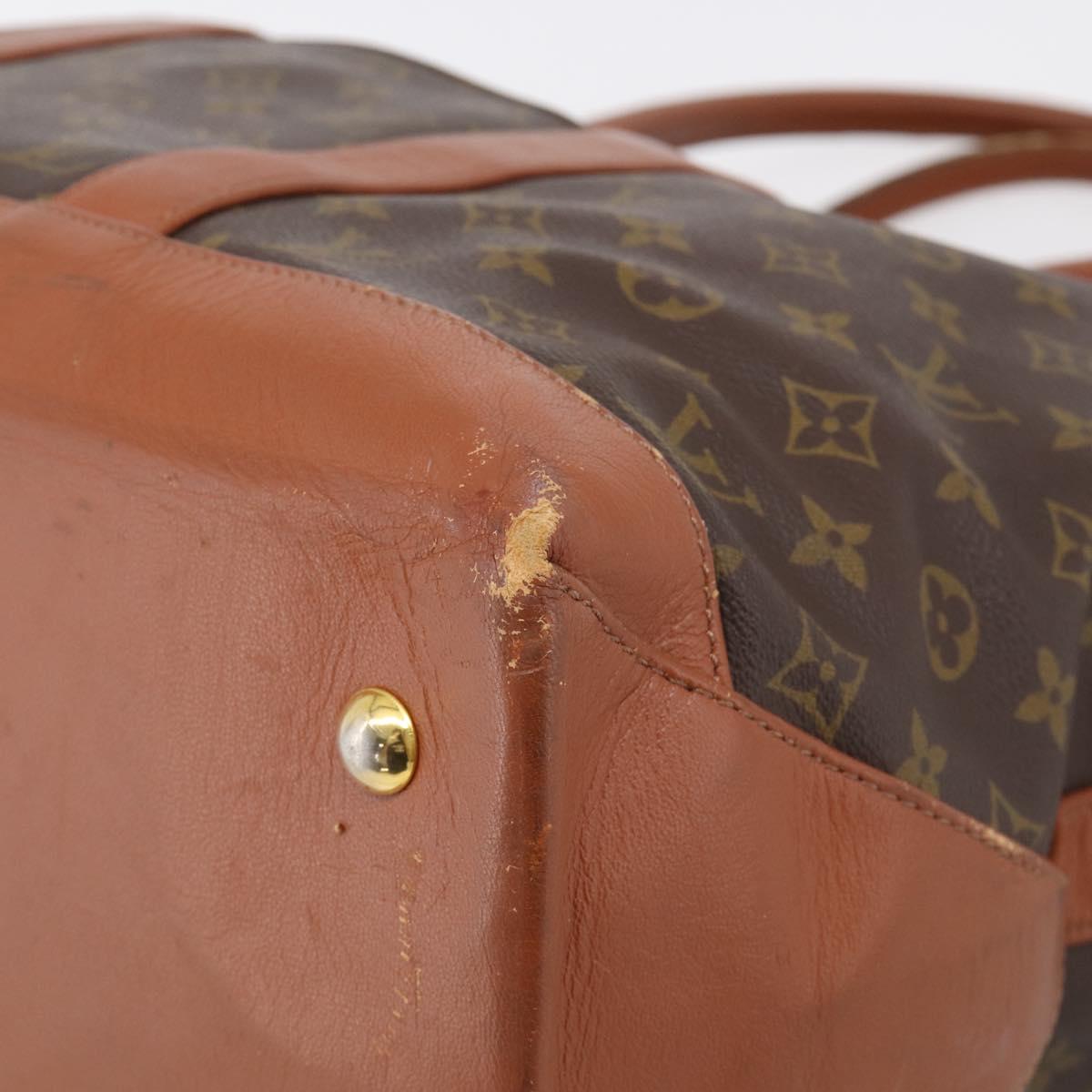 LOUIS VUITTON Monogram Sack Weekend GM Tote Bag M42420 LV Auth 210232