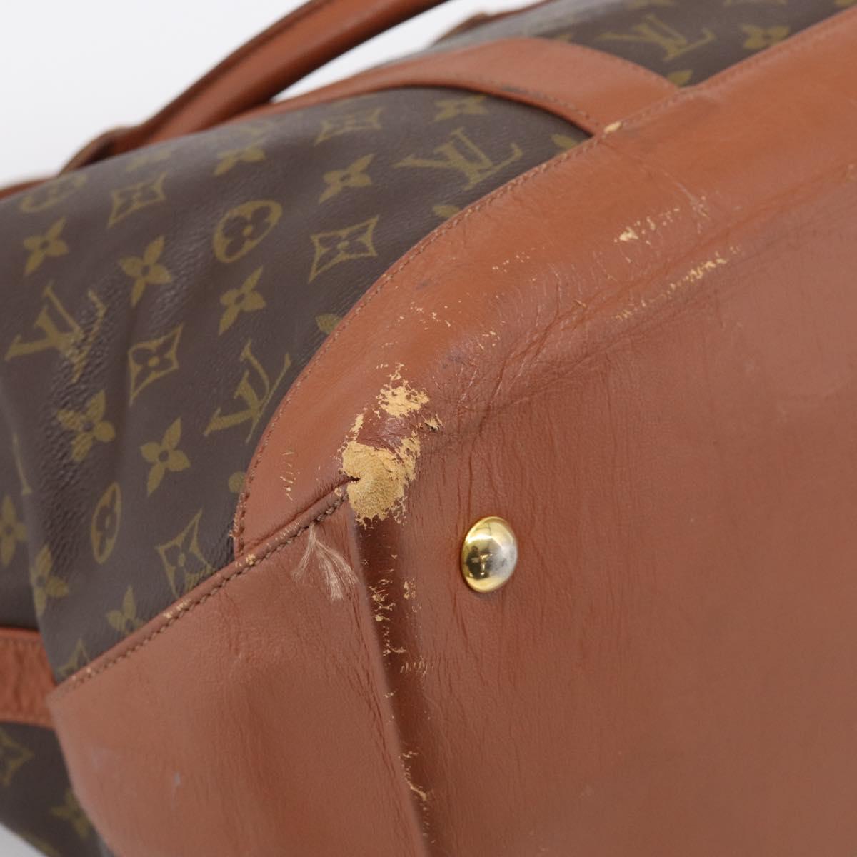 LOUIS VUITTON Monogram Sack Weekend GM Tote Bag M42420 LV Auth 210232