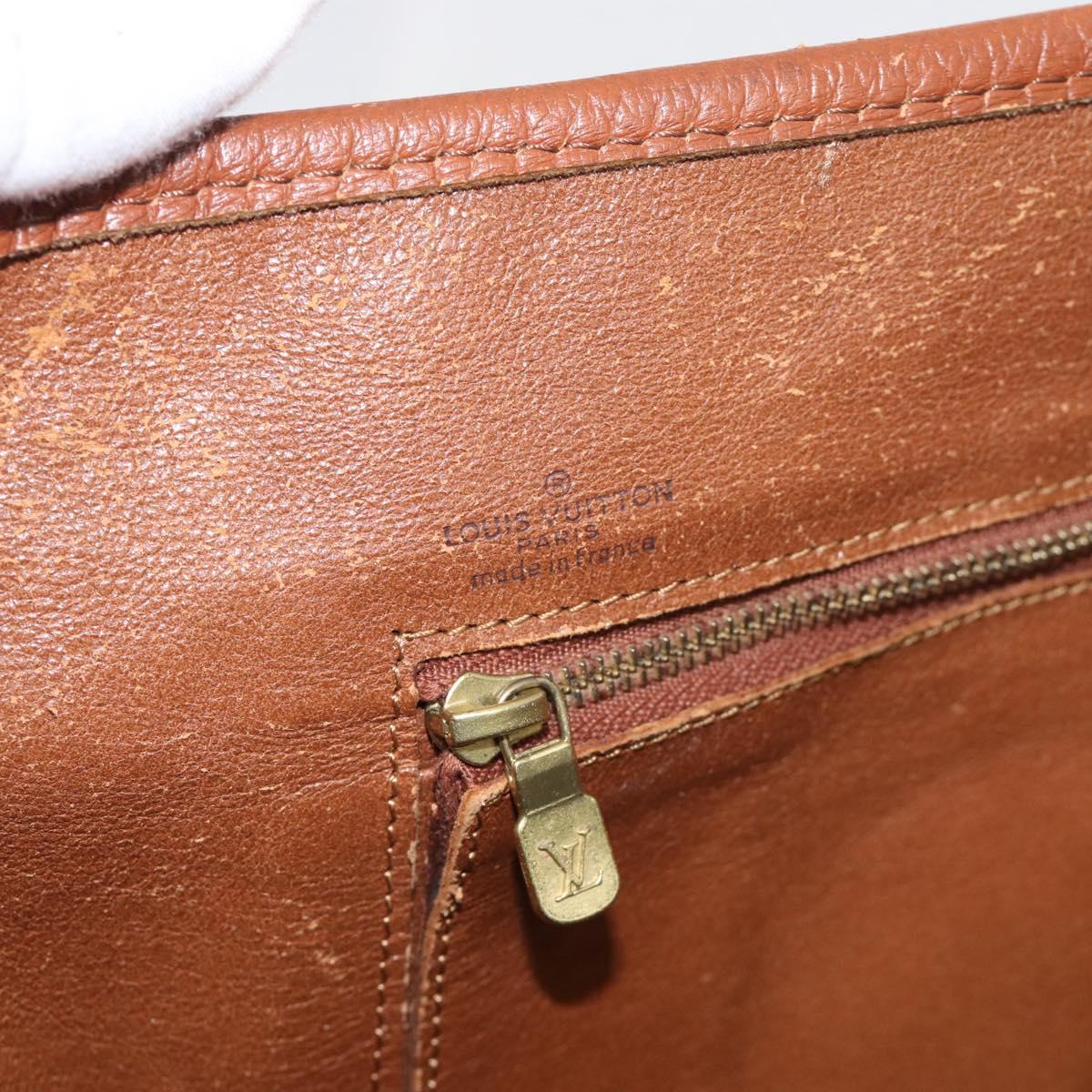 LOUIS VUITTON Monogram Sack Weekend GM Tote Bag M42420 LV Auth 210232