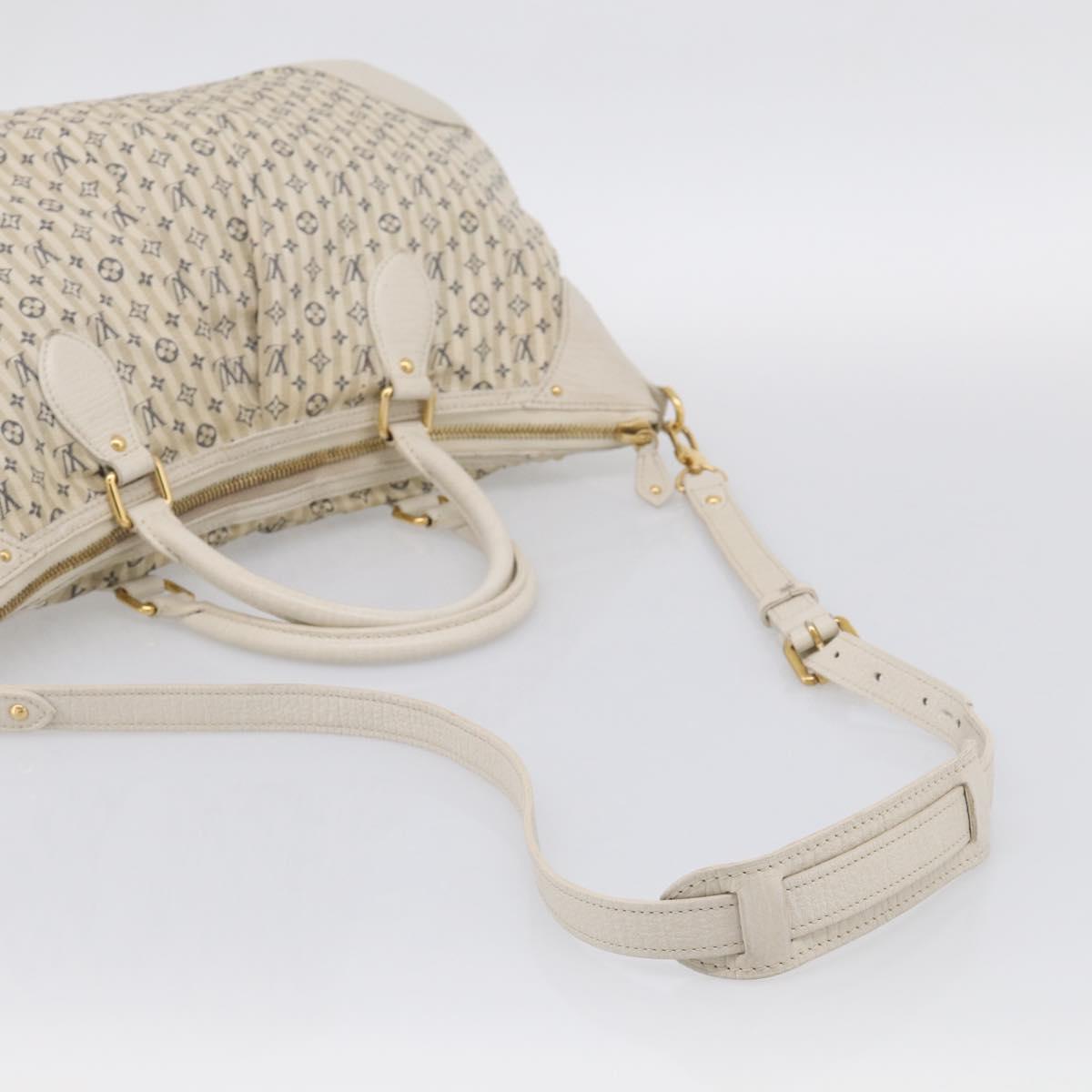 LOUIS VUITTON Monogram Mini Lin Croisette Marina GM Bag M95492 LV Auth 210236A