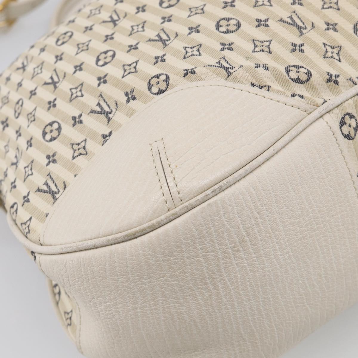 LOUIS VUITTON Monogram Mini Lin Croisette Marina GM Bag M95492 LV Auth 210236A