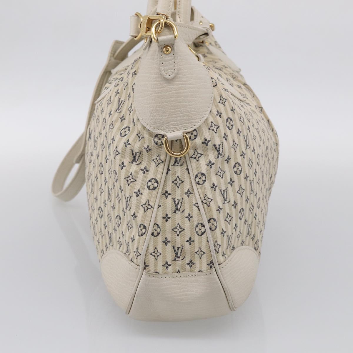 LOUIS VUITTON Monogram Mini Lin Croisette Marina GM Bag M95492 LV Auth 210236A