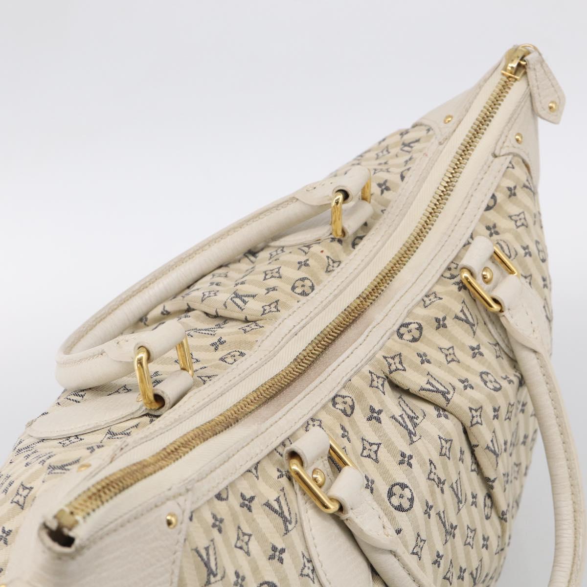 LOUIS VUITTON Monogram Mini Lin Croisette Marina GM Bag M95492 LV Auth 210236A