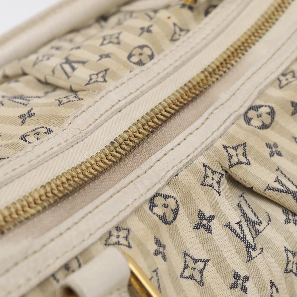 LOUIS VUITTON Monogram Mini Lin Croisette Marina GM Bag M95492 LV Auth 210236A