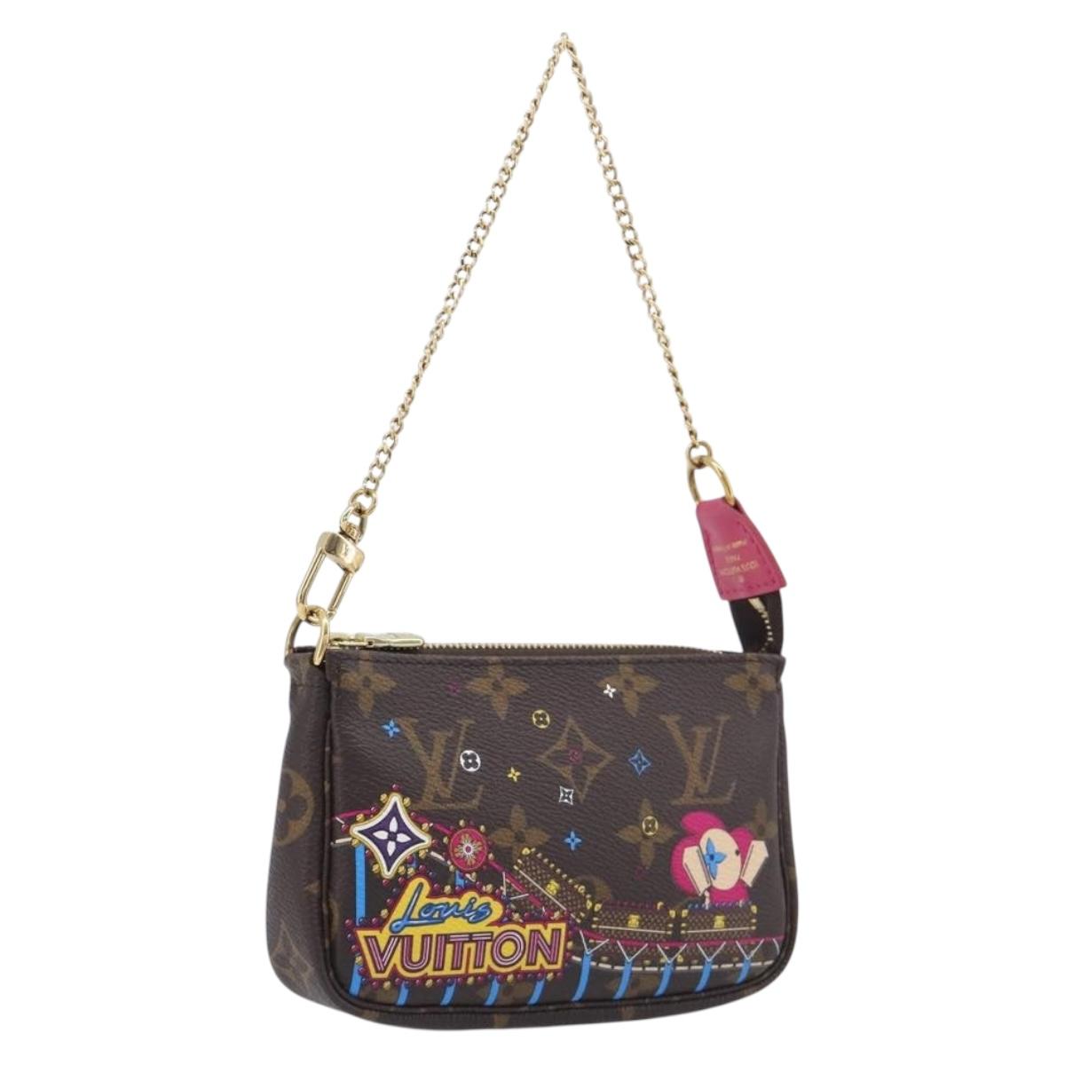 LOUIS VUITTON Vivienne Mini Pochette Accessoires Pouch M69752 LV Auth 210256SAM
