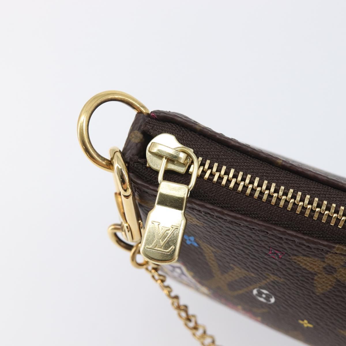 LOUIS VUITTON Vivienne Mini Pochette Accessoires Pouch M69752 LV Auth 210256SAM