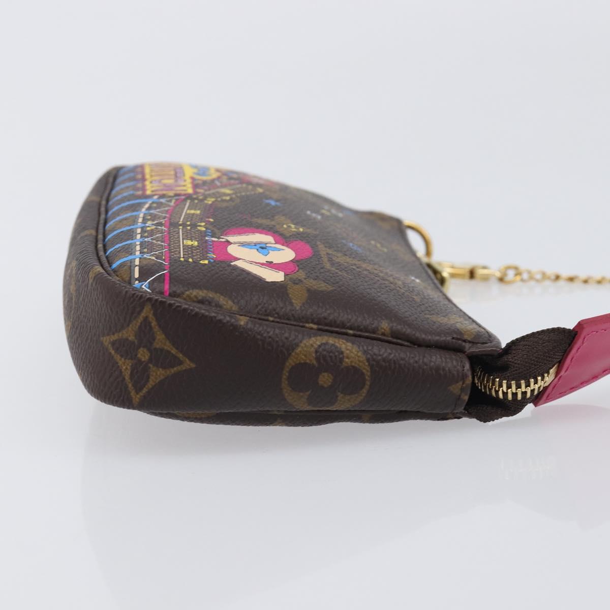 LOUIS VUITTON Vivienne Mini Pochette Accessoires Pouch M69752 LV Auth 210256SAM
