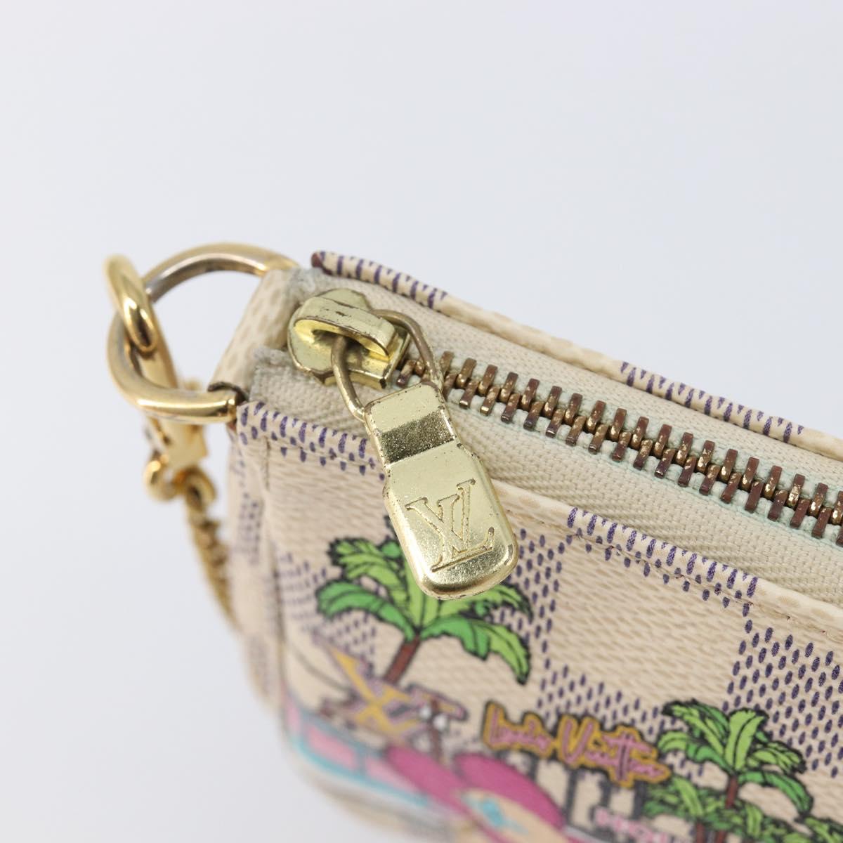 LOUIS VUITTON Vivienne Mini Pochette Accessoires Pouch N60487 LV Auth 210261M