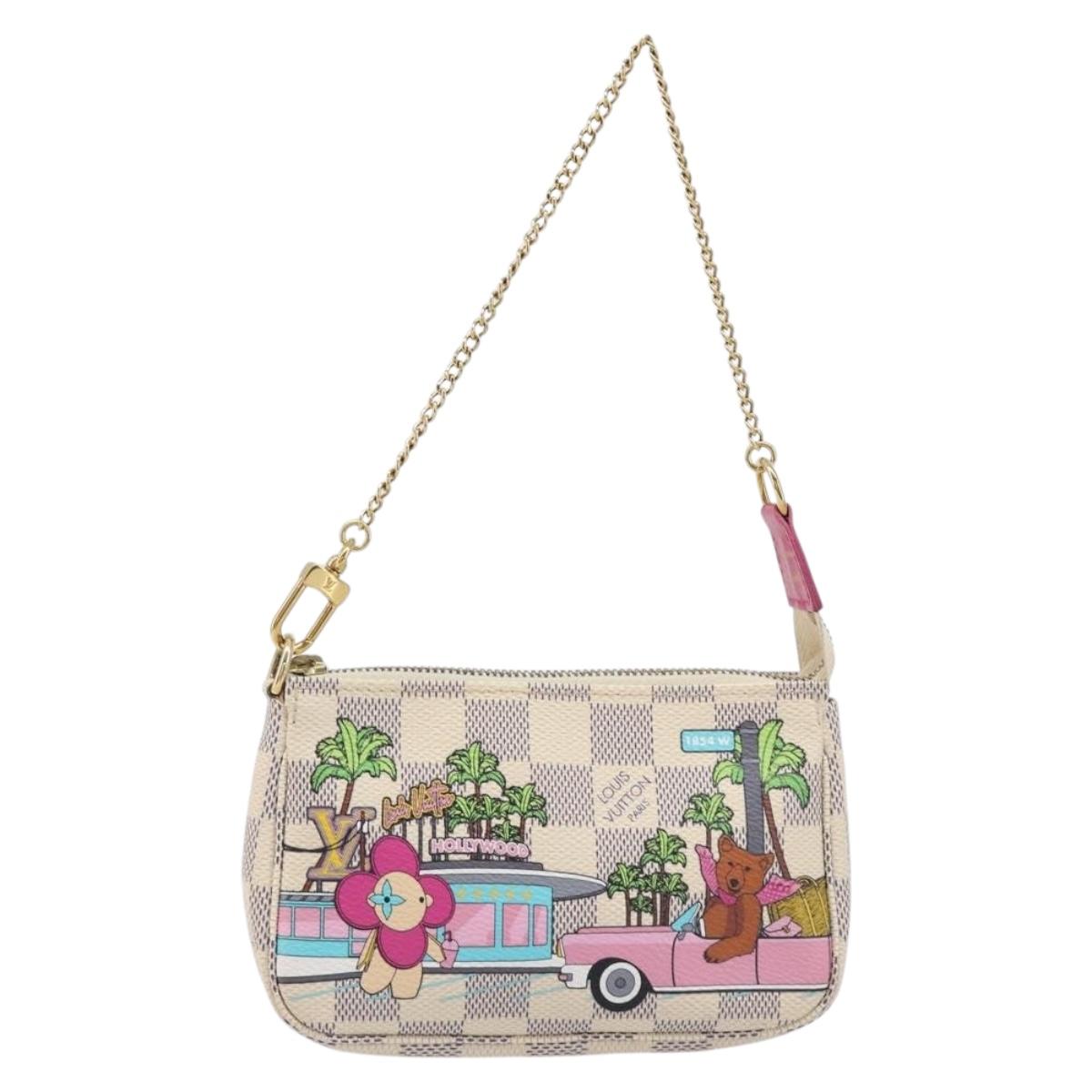 LOUIS VUITTON Vivienne Mini Pochette Accessoires Pouch N60487 LV Auth 210261M