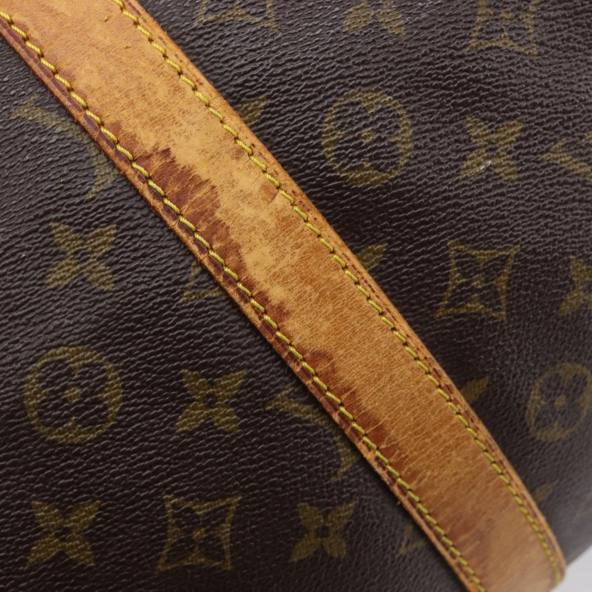 LOUIS VUITTON Monogram Keepall 60 Boston Bag M41422 LV Auth 210276