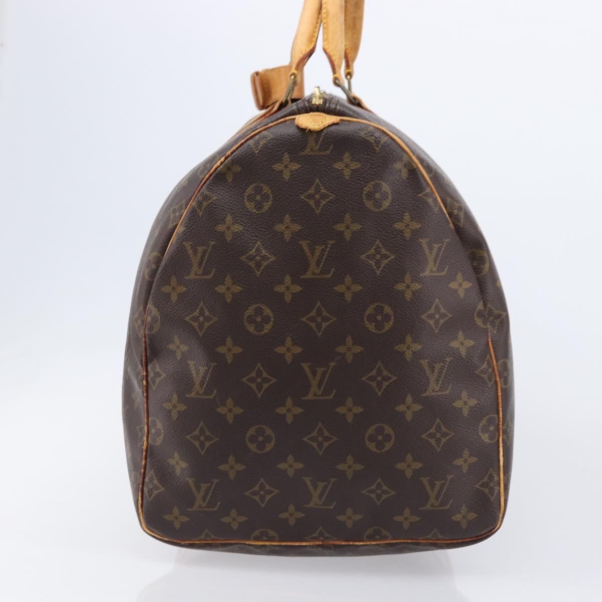 LOUIS VUITTON Monogram Keepall 60 Boston Bag M41422 LV Auth 210276