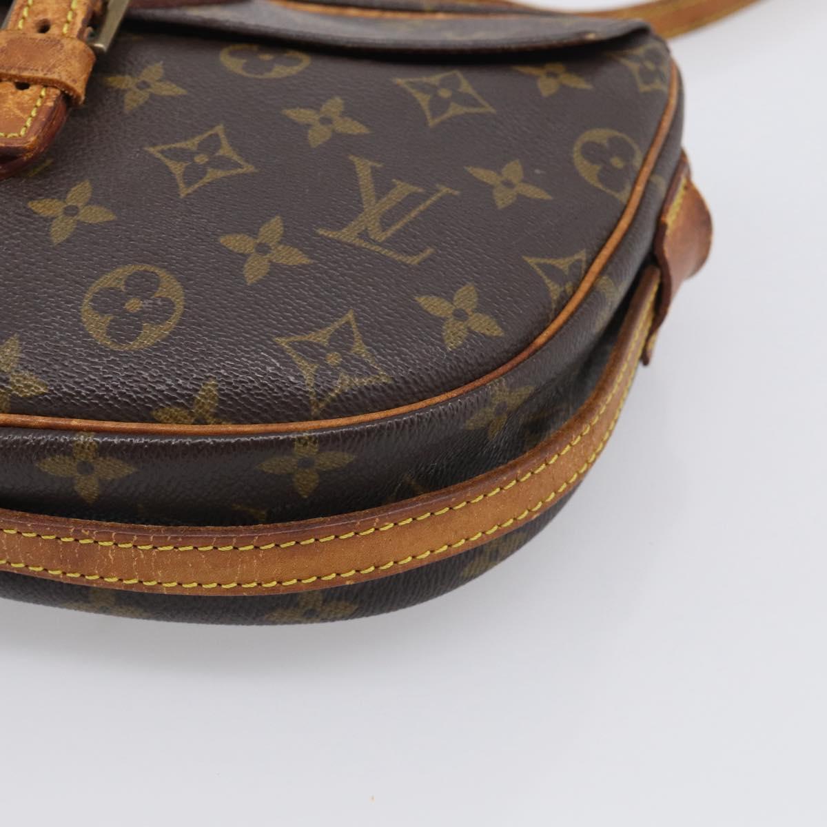 LOUIS VUITTON Monogram Jeune Fille MM Shoulder Bag M51226 LV Auth 210279
