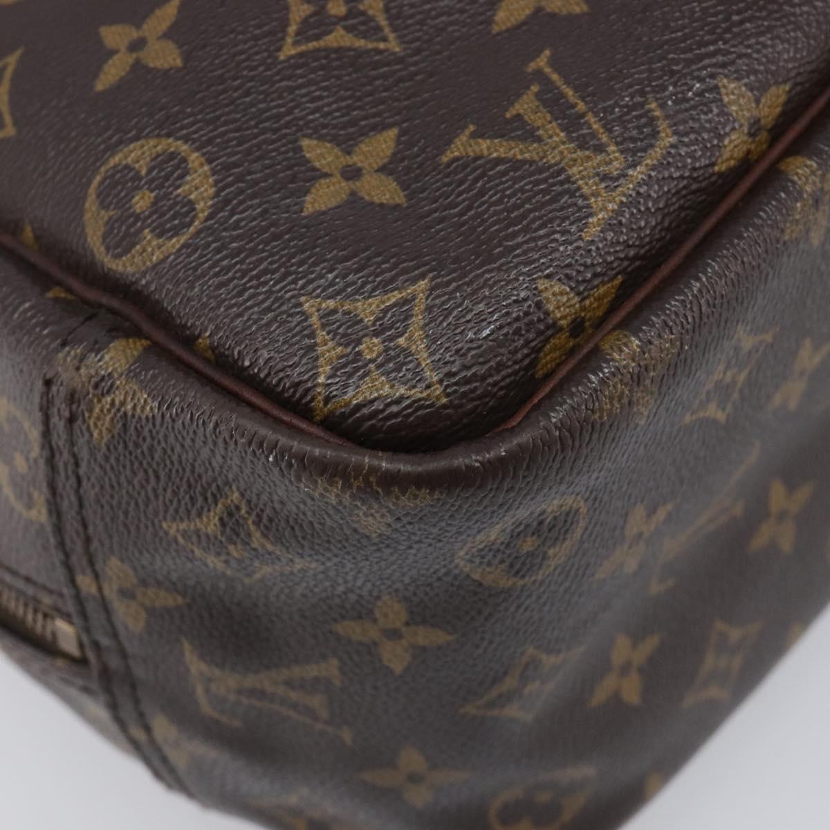 LOUIS VUITTON Monogram Deauville Hand Bag M47270 LV Auth 210310
