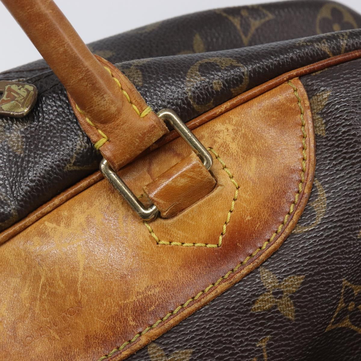 LOUIS VUITTON Monogram Deauville Hand Bag M47270 LV Auth 210310