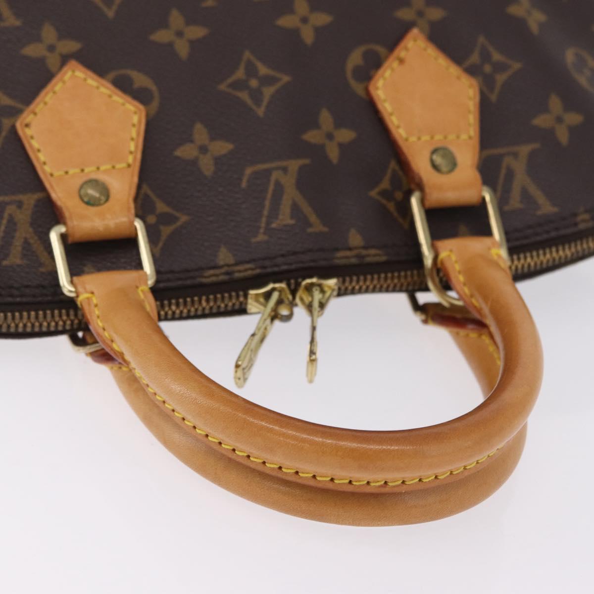 LOUIS VUITTON Monogram Alma Hand Bag M51130 LV Auth 210321