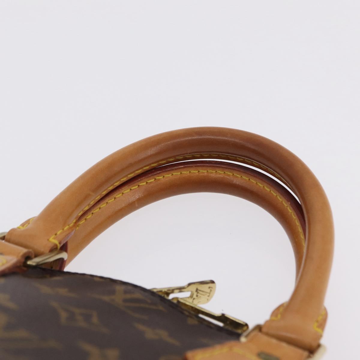LOUIS VUITTON Monogram Alma Hand Bag M51130 LV Auth 210321