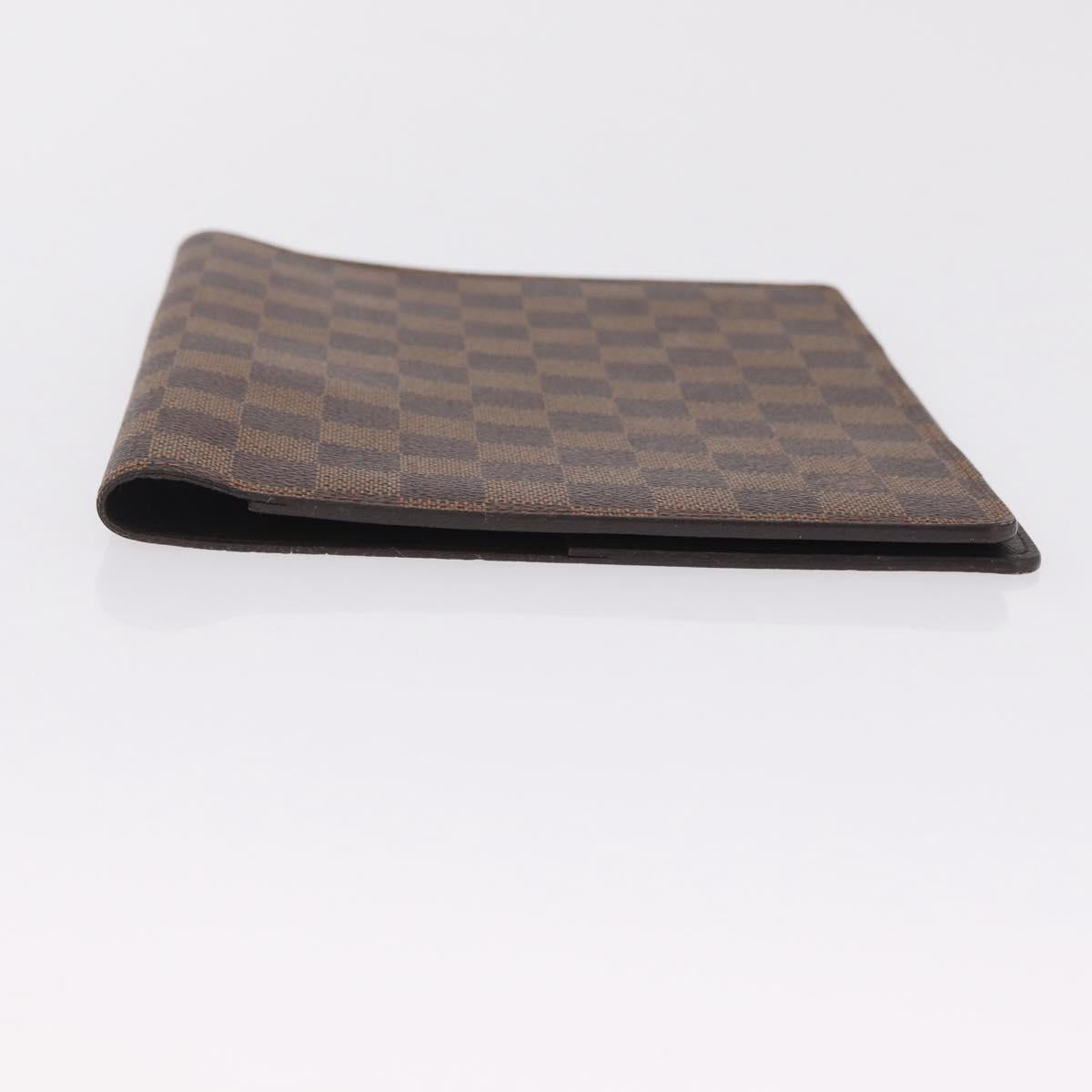 LOUIS VUITTON Damier Ebene Agenda Bureau Day Planner Cover R20702 Auth 210330A