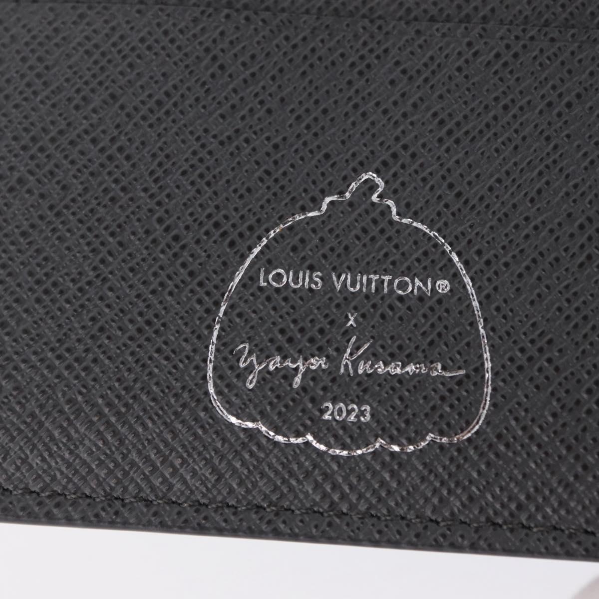 LOUIS VUITTON Monogram Eclipse Reverse Portefeuille Marco M82101 Auth 210334SM