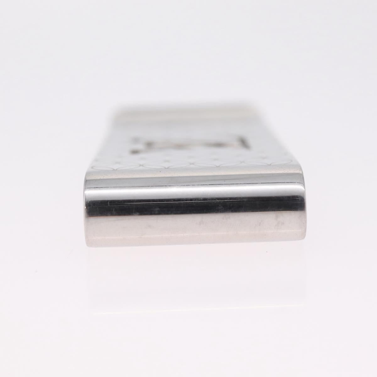 LOUIS VUITTON Pans Billets Champs Elysees Money Clip Silver M65041 Auth 210336A