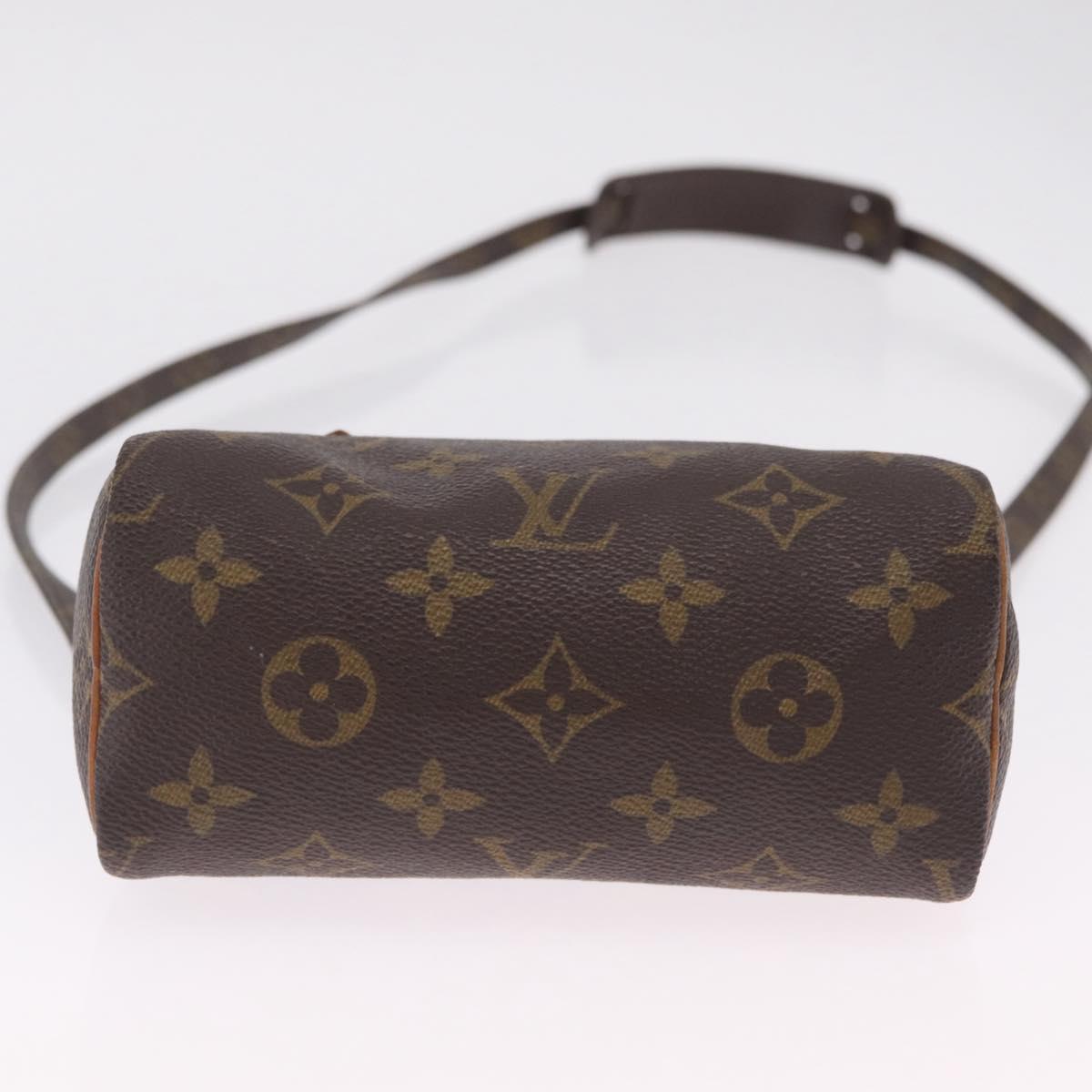 LOUIS VUITTON Monogram Mini Speedy Hand Bag M41534 LV Auth 210337
