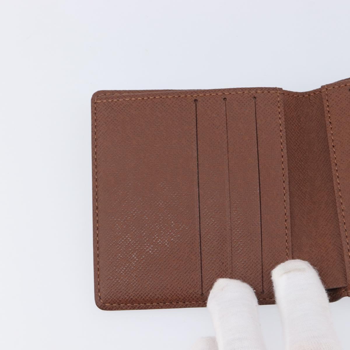 LOUIS VUITTON Monogram Porte Billets 6 Cartes Crdit Card Case M60929 Auth 210338A