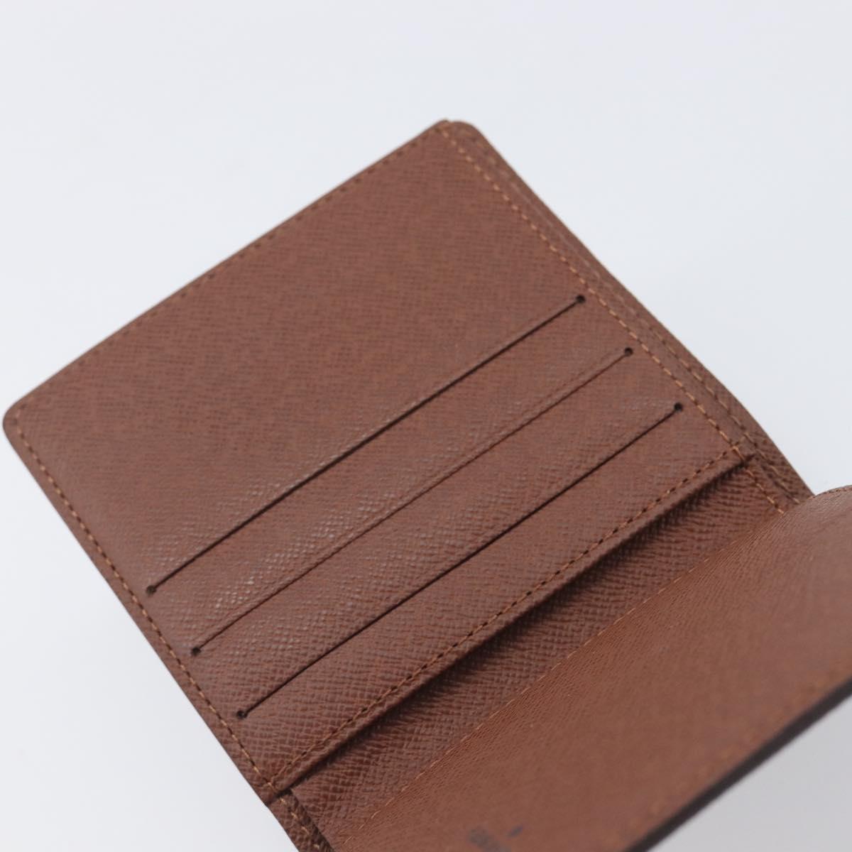 LOUIS VUITTON Monogram Porte Billets 6 Cartes Crdit Card Case M60929 Auth 210338A