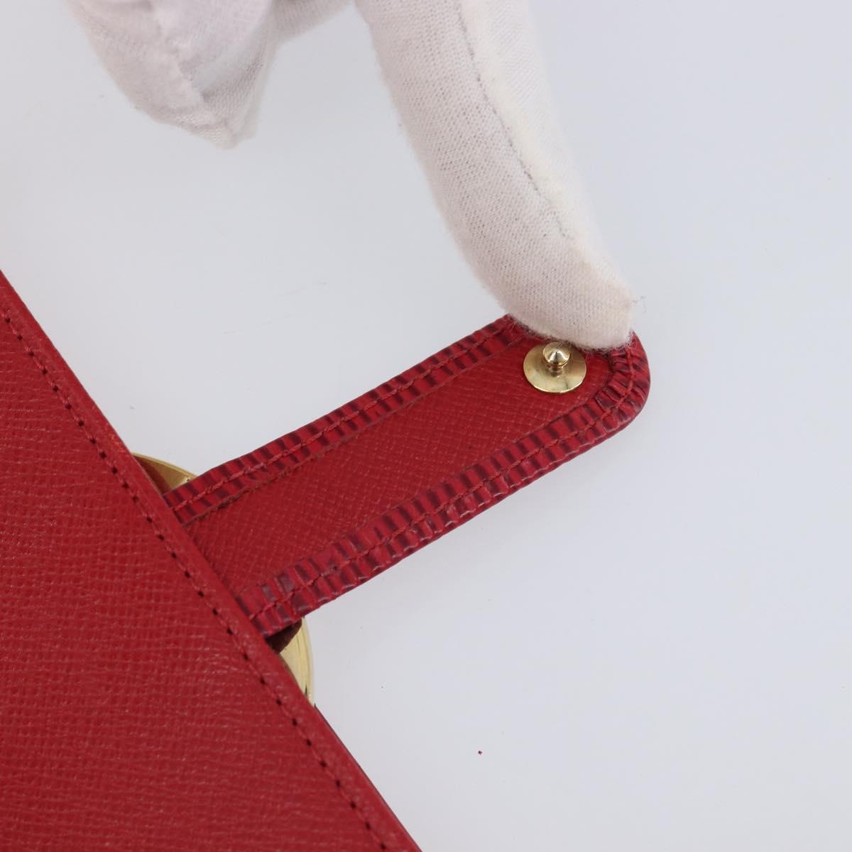LOUIS VUITTON Epi Continental Viennois Long Wallet Red M63257 LV Auth 210340A
