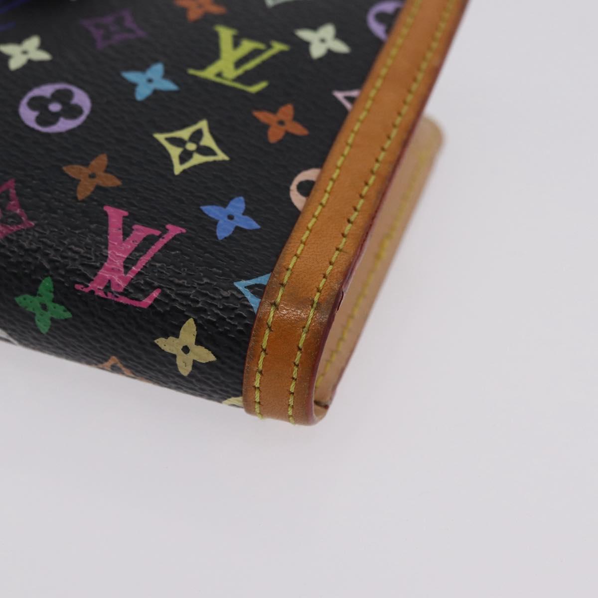 LOUIS VUITTON Monogram Multicolor Portefeuille Viennois M92988 Auth 210343A