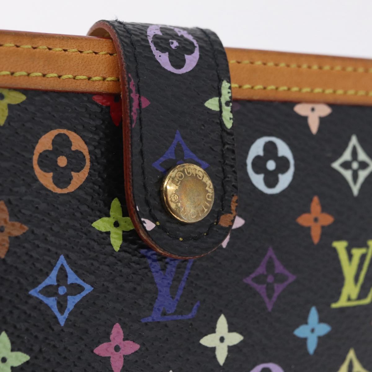 LOUIS VUITTON Monogram Multicolor Portefeuille Viennois M92988 Auth 210343A
