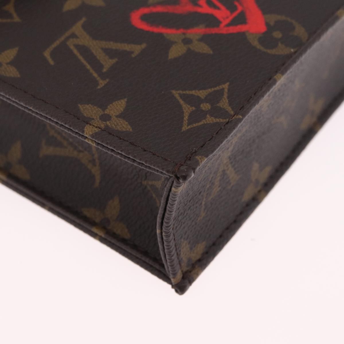 LOUIS VUITTON Monogram Fall in Love Petit Sac Plat 2way M80839 Auth 210364SAM