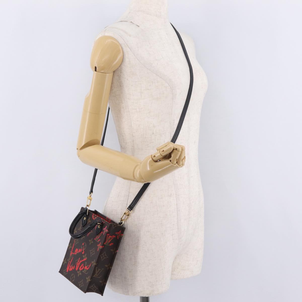 LOUIS VUITTON Monogram Fall in Love Petit Sac Plat 2way M80839 Auth 210364SAM