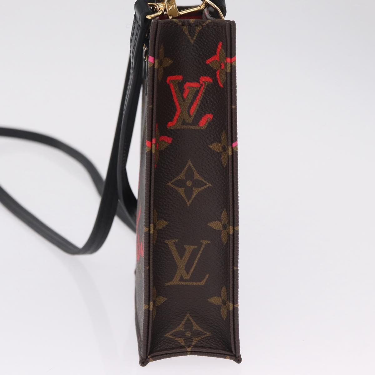 LOUIS VUITTON Monogram Fall in Love Petit Sac Plat 2way M80839 Auth 210364SAM