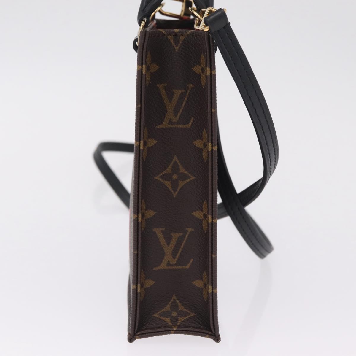 LOUIS VUITTON Monogram Fall in Love Petit Sac Plat 2way M80839 Auth 210364SAM